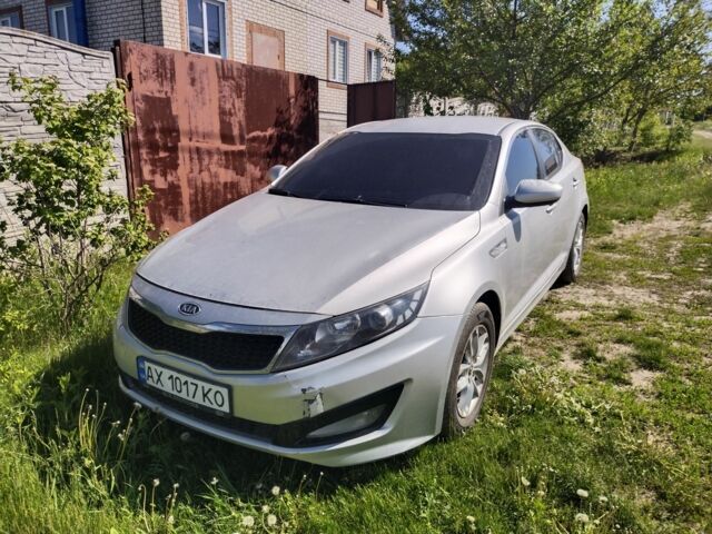 Сірий Кіа Оптіма, об'ємом двигуна 2 л та пробігом 248 тис. км за 7500 $, фото 1 на Automoto.ua