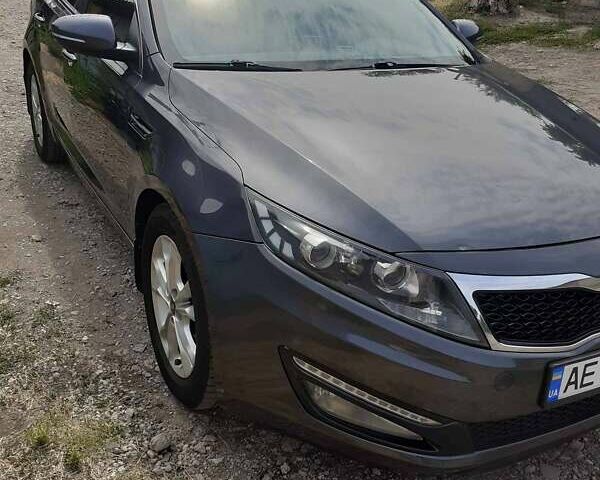 Серый Киа Оптима, объемом двигателя 2 л и пробегом 162 тыс. км за 13000 $, фото 1 на Automoto.ua