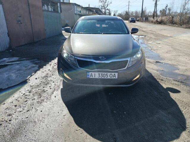 Серый Киа Оптима, объемом двигателя 2.4 л и пробегом 189 тыс. км за 10000 $, фото 1 на Automoto.ua