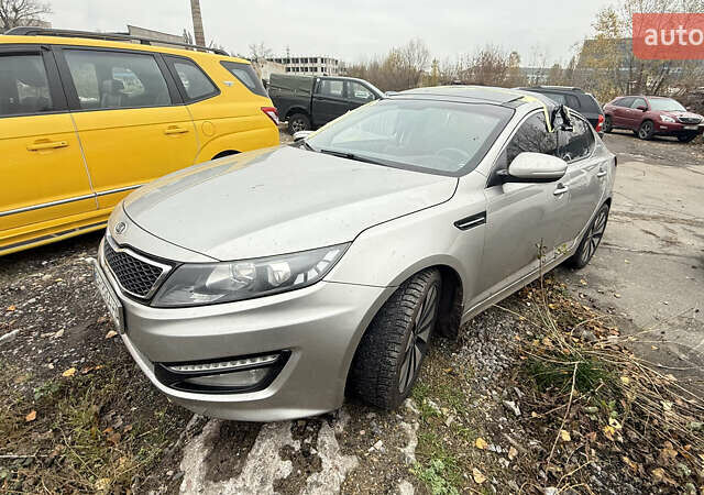 Серый Киа Оптима, объемом двигателя 2.4 л и пробегом 265 тыс. км за 3900 $, фото 1 на Automoto.ua