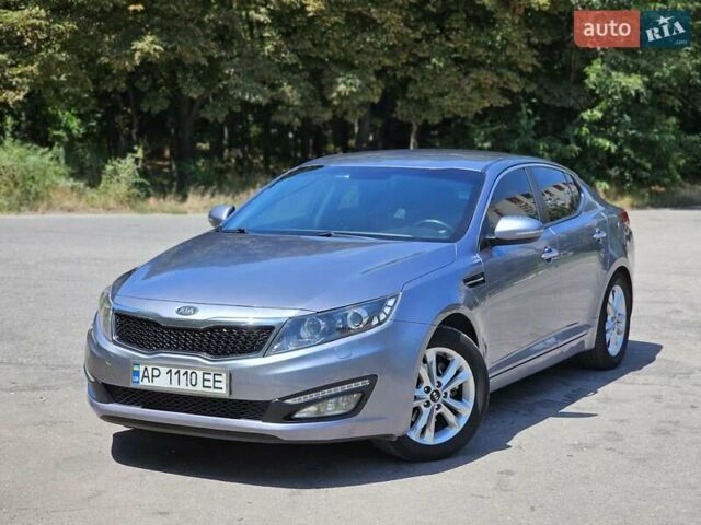 Серый Киа Оптима, объемом двигателя 2 л и пробегом 215 тыс. км за 9700 $, фото 1 на Automoto.ua