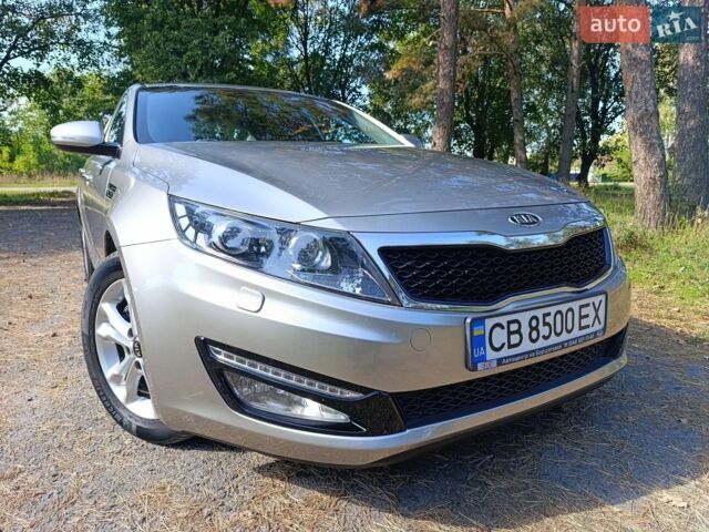 Серый Киа Оптима, объемом двигателя 2 л и пробегом 105 тыс. км за 10650 $, фото 1 на Automoto.ua