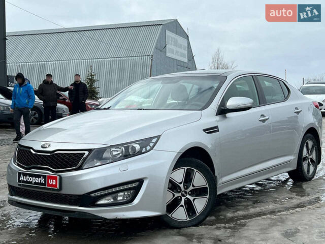 Сірий Кіа Оптіма, об'ємом двигуна 2 л та пробігом 176 тис. км за 9690 $, фото 1 на Automoto.ua
