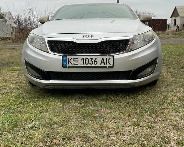 Серый Киа Оптима, объемом двигателя 2.4 л и пробегом 250 тыс. км за 9500 $, фото 1 на Automoto.ua