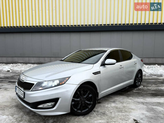 Сірий Кіа Оптіма, об'ємом двигуна 2.36 л та пробігом 196 тис. км за 7400 $, фото 1 на Automoto.ua