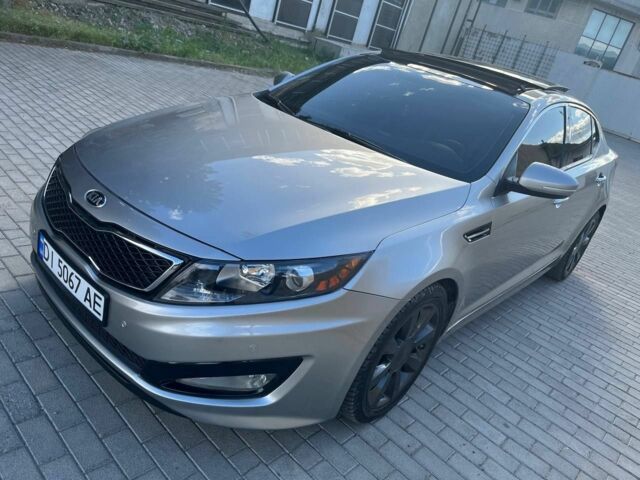Серый Киа Оптима, объемом двигателя 2 л и пробегом 199 тыс. км за 8500 $, фото 1 на Automoto.ua