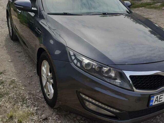 Серый Киа Оптима, объемом двигателя 2 л и пробегом 162 тыс. км за 13000 $, фото 1 на Automoto.ua