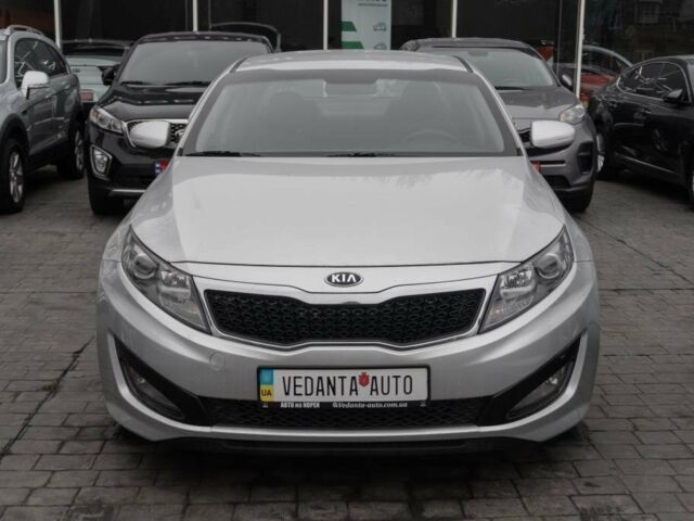 Серый Киа Оптима, объемом двигателя 2 л и пробегом 196 тыс. км за 9500 $, фото 1 на Automoto.ua