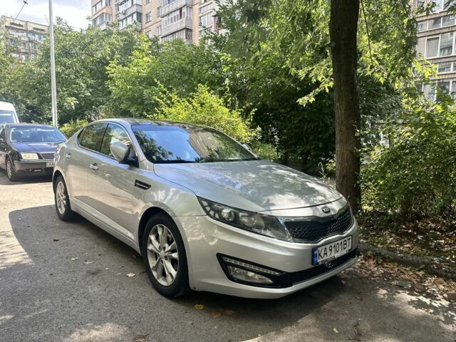Серый Киа Оптима, объемом двигателя 2.4 л и пробегом 187 тыс. км за 9200 $, фото 1 на Automoto.ua