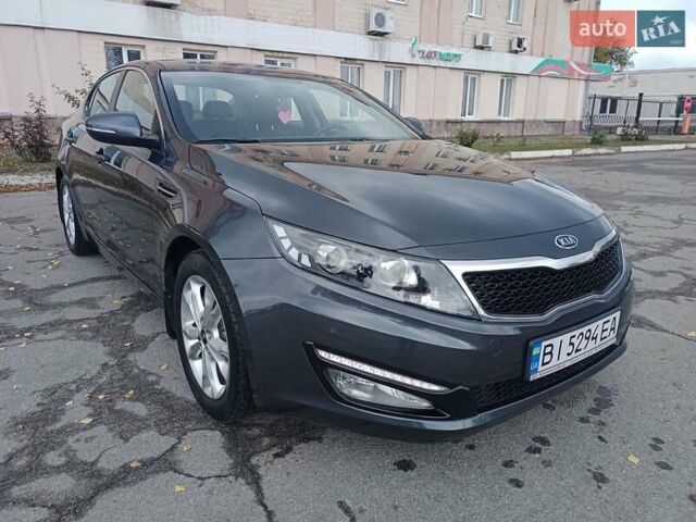 Серый Киа Оптима, объемом двигателя 2 л и пробегом 102 тыс. км за 9999 $, фото 1 на Automoto.ua