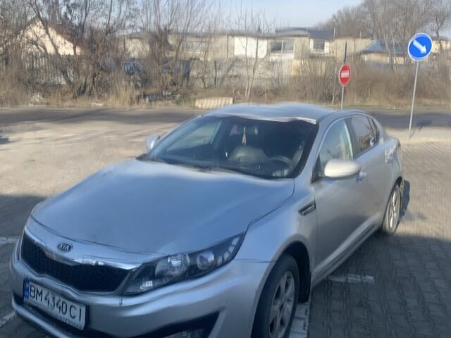 Сірий Кіа Оптіма, об'ємом двигуна 2 л та пробігом 283 тис. км за 5800 $, фото 1 на Automoto.ua