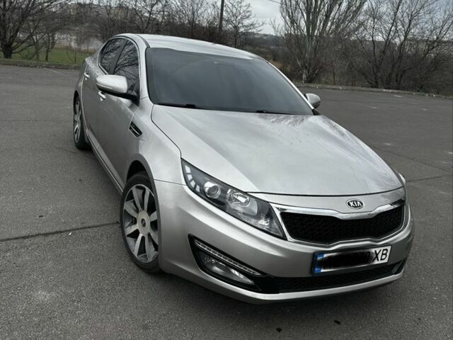 Серый Киа Оптима, объемом двигателя 2 л и пробегом 126 тыс. км за 9700 $, фото 1 на Automoto.ua