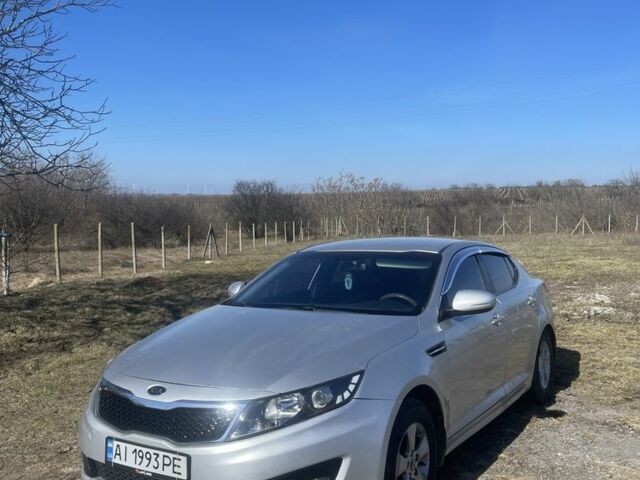 Серый Киа Оптима, объемом двигателя 2 л и пробегом 166 тыс. км за 8700 $, фото 1 на Automoto.ua