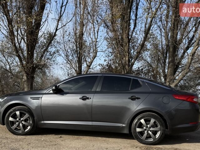 Серый Киа Оптима, объемом двигателя 2 л и пробегом 277 тыс. км за 9200 $, фото 1 на Automoto.ua