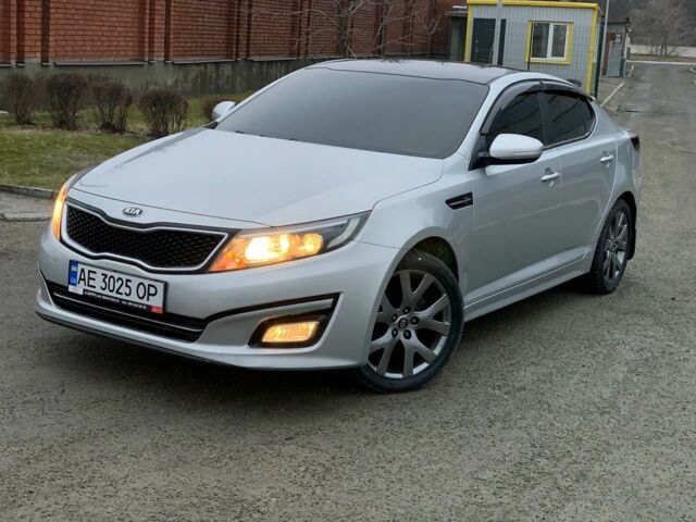 Серый Киа Оптима, объемом двигателя 2 л и пробегом 161 тыс. км за 9500 $, фото 1 на Automoto.ua