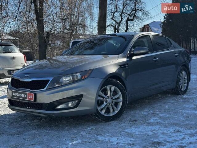 Сірий Кіа Оптіма, об'ємом двигуна 2.4 л та пробігом 257 тис. км за 7490 $, фото 1 на Automoto.ua
