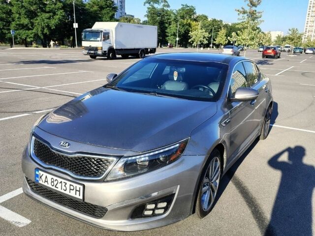 Серый Киа Оптима, объемом двигателя 2 л и пробегом 256 тыс. км за 8400 $, фото 1 на Automoto.ua