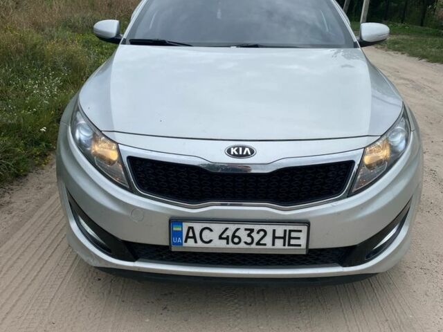 Серый Киа Оптима, объемом двигателя 2 л и пробегом 290 тыс. км за 6400 $, фото 1 на Automoto.ua