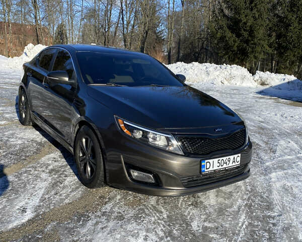 Серый Киа Оптима, объемом двигателя 2.4 л и пробегом 210 тыс. км за 8500 $, фото 1 на Automoto.ua