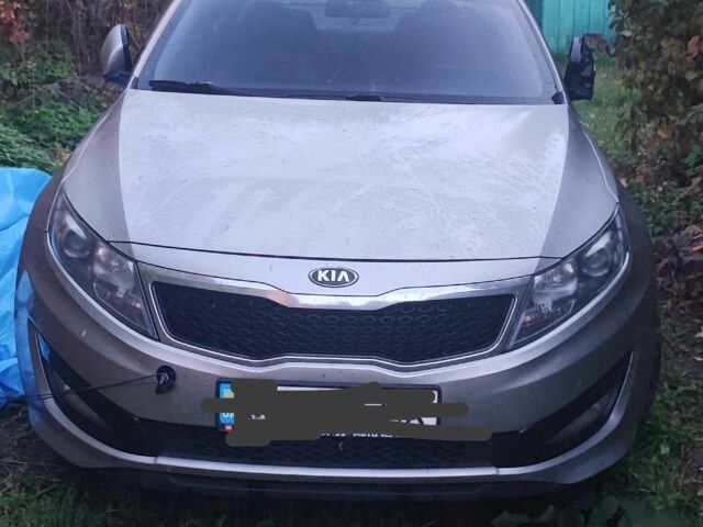 Серый Киа Оптима, объемом двигателя 2 л и пробегом 347 тыс. км за 3500 $, фото 1 на Automoto.ua