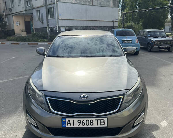 Сірий Кіа Оптіма, об'ємом двигуна 2.36 л та пробігом 209 тис. км за 8800 $, фото 1 на Automoto.ua