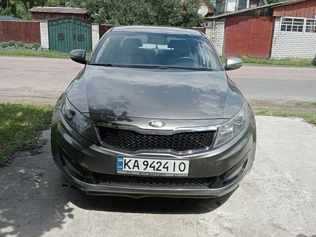 Серый Киа Оптима, объемом двигателя 2.36 л и пробегом 193 тыс. км за 8400 $, фото 1 на Automoto.ua