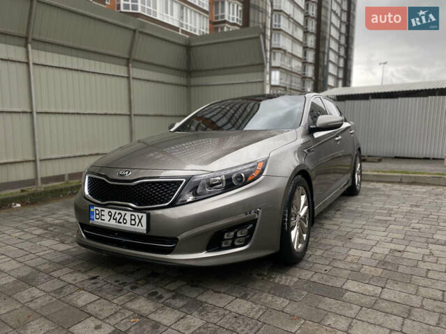 Серый Киа Оптима, объемом двигателя 2 л и пробегом 88 тыс. км за 13200 $, фото 1 на Automoto.ua