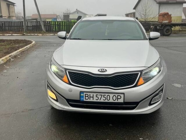 Серый Киа Оптима, объемом двигателя 2 л и пробегом 230 тыс. км за 8699 $, фото 1 на Automoto.ua