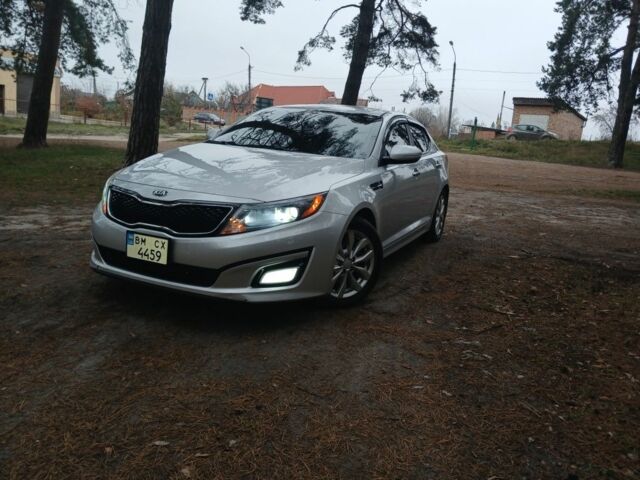 Серый Киа Оптима, объемом двигателя 2.4 л и пробегом 160 тыс. км за 11000 $, фото 1 на Automoto.ua