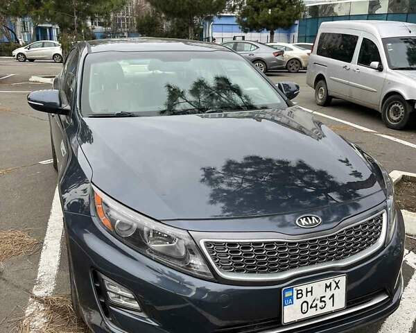 Сірий Кіа Оптіма, об'ємом двигуна 2.36 л та пробігом 115 тис. км за 12800 $, фото 1 на Automoto.ua