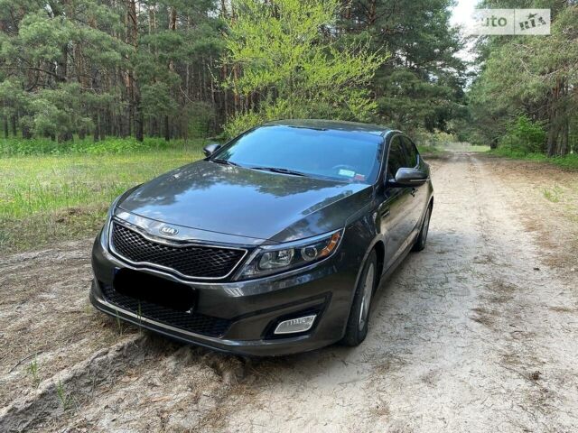 Серый Киа Оптима, объемом двигателя 2.4 л и пробегом 208 тыс. км за 11000 $, фото 1 на Automoto.ua