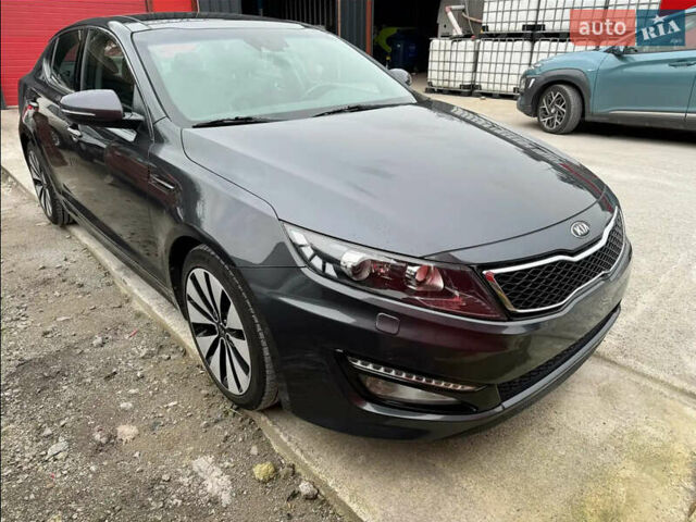 Серый Киа Оптима, объемом двигателя 2.36 л и пробегом 130 тыс. км за 7800 $, фото 1 на Automoto.ua