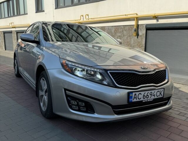 Серый Киа Оптима, объемом двигателя 2.4 л и пробегом 191 тыс. км за 10870 $, фото 1 на Automoto.ua