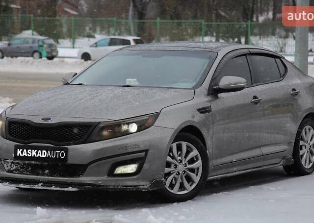 Сірий Кіа Оптіма, об'ємом двигуна 2.4 л та пробігом 210 тис. км за 10300 $, фото 1 на Automoto.ua