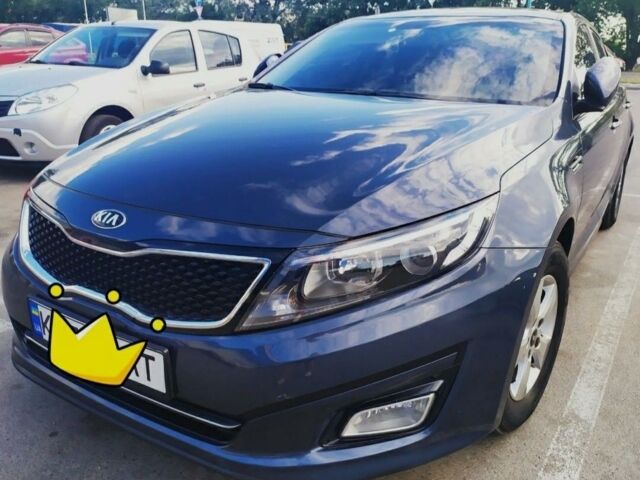 Серый Киа Оптима, объемом двигателя 2 л и пробегом 60 тыс. км за 12500 $, фото 1 на Automoto.ua