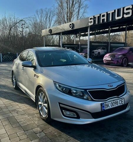 Серый Киа Оптима, объемом двигателя 2.4 л и пробегом 146 тыс. км за 9400 $, фото 1 на Automoto.ua