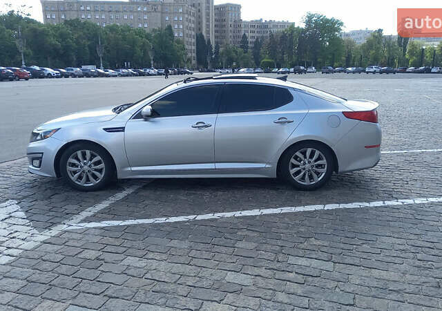 Серый Киа Оптима, объемом двигателя 2.36 л и пробегом 150 тыс. км за 8300 $, фото 1 на Automoto.ua