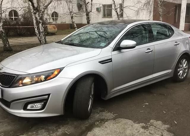 Сірий Кіа Оптіма, об'ємом двигуна 2.4 л та пробігом 110 тис. км за 11500 $, фото 1 на Automoto.ua