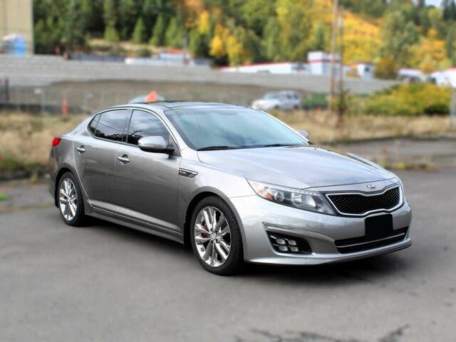 Киа Оптима 2014 в Днепре (Днепропетровске) на Automoto.ua Серый Киа Оптима, объемом двигателя 2 л и пробегом 85 тыс. км за 7500 $, фото 1 на Automoto.ua