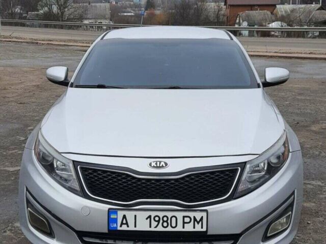 Сірий Кіа Оптіма, об'ємом двигуна 2.36 л та пробігом 215 тис. км за 9700 $, фото 1 на Automoto.ua