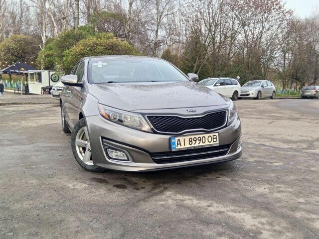 Сірий Кіа Оптіма, об'ємом двигуна 2.4 л та пробігом 142 тис. км за 10500 $, фото 1 на Automoto.ua