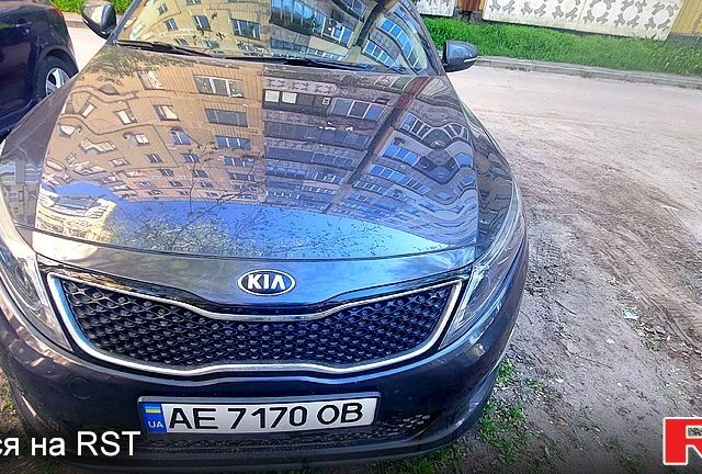 Серый Киа Оптима, объемом двигателя 2.4 л и пробегом 241 тыс. км за 10000 $, фото 1 на Automoto.ua