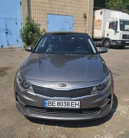 Серый Киа Оптима, объемом двигателя 2.36 л и пробегом 226 тыс. км за 12500 $, фото 1 на Automoto.ua