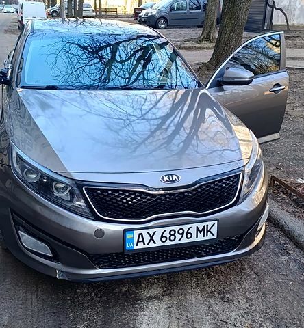 Сірий Кіа Оптіма, об'ємом двигуна 2.4 л та пробігом 100 тис. км за 7000 $, фото 1 на Automoto.ua