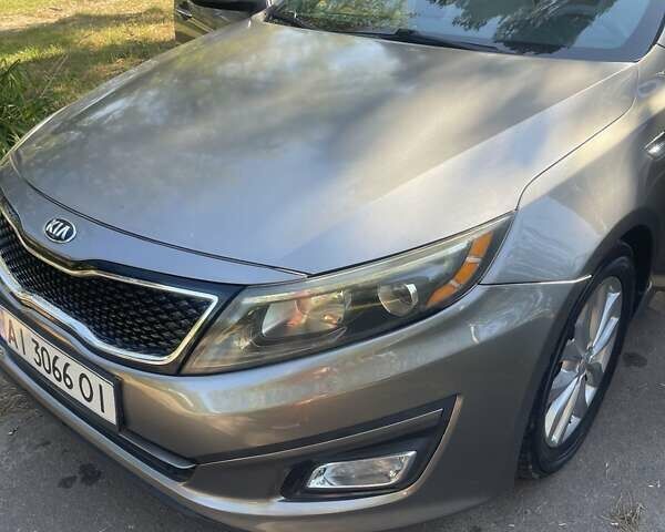 Серый Киа Оптима, объемом двигателя 2.4 л и пробегом 121 тыс. км за 10700 $, фото 1 на Automoto.ua
