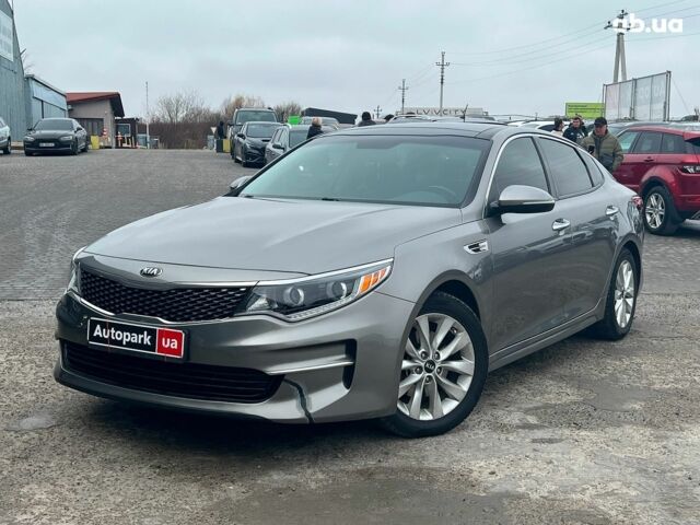 Серый Киа Оптима, объемом двигателя 2.4 л и пробегом 190 тыс. км за 12090 $, фото 1 на Automoto.ua