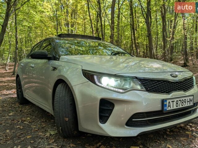 Сірий Кіа Оптіма, об'ємом двигуна 2.36 л та пробігом 156 тис. км за 11750 $, фото 1 на Automoto.ua