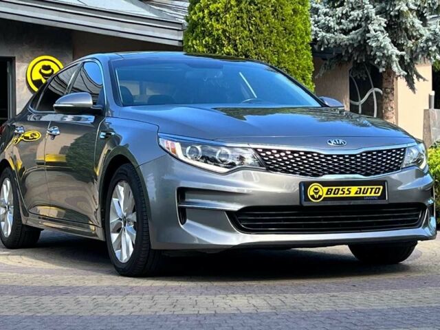 Серый Киа Оптима, объемом двигателя 2.4 л и пробегом 185 тыс. км за 12300 $, фото 1 на Automoto.ua