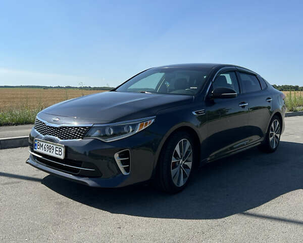 Серый Киа Оптима, объемом двигателя 2 л и пробегом 108 тыс. км за 11500 $, фото 1 на Automoto.ua