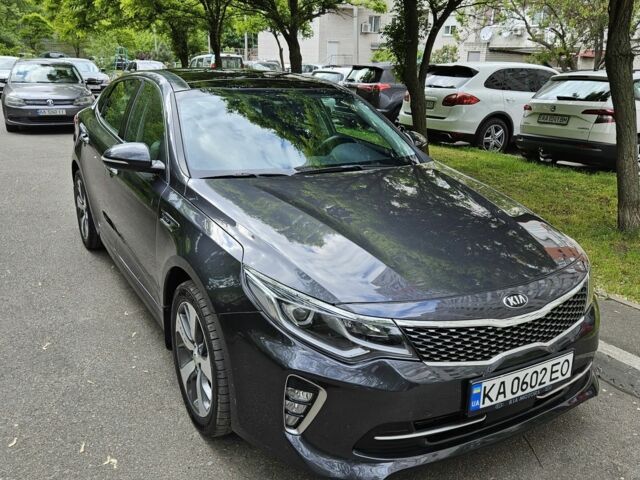 Серый Киа Оптима, объемом двигателя 2 л и пробегом 60 тыс. км за 14900 $, фото 1 на Automoto.ua